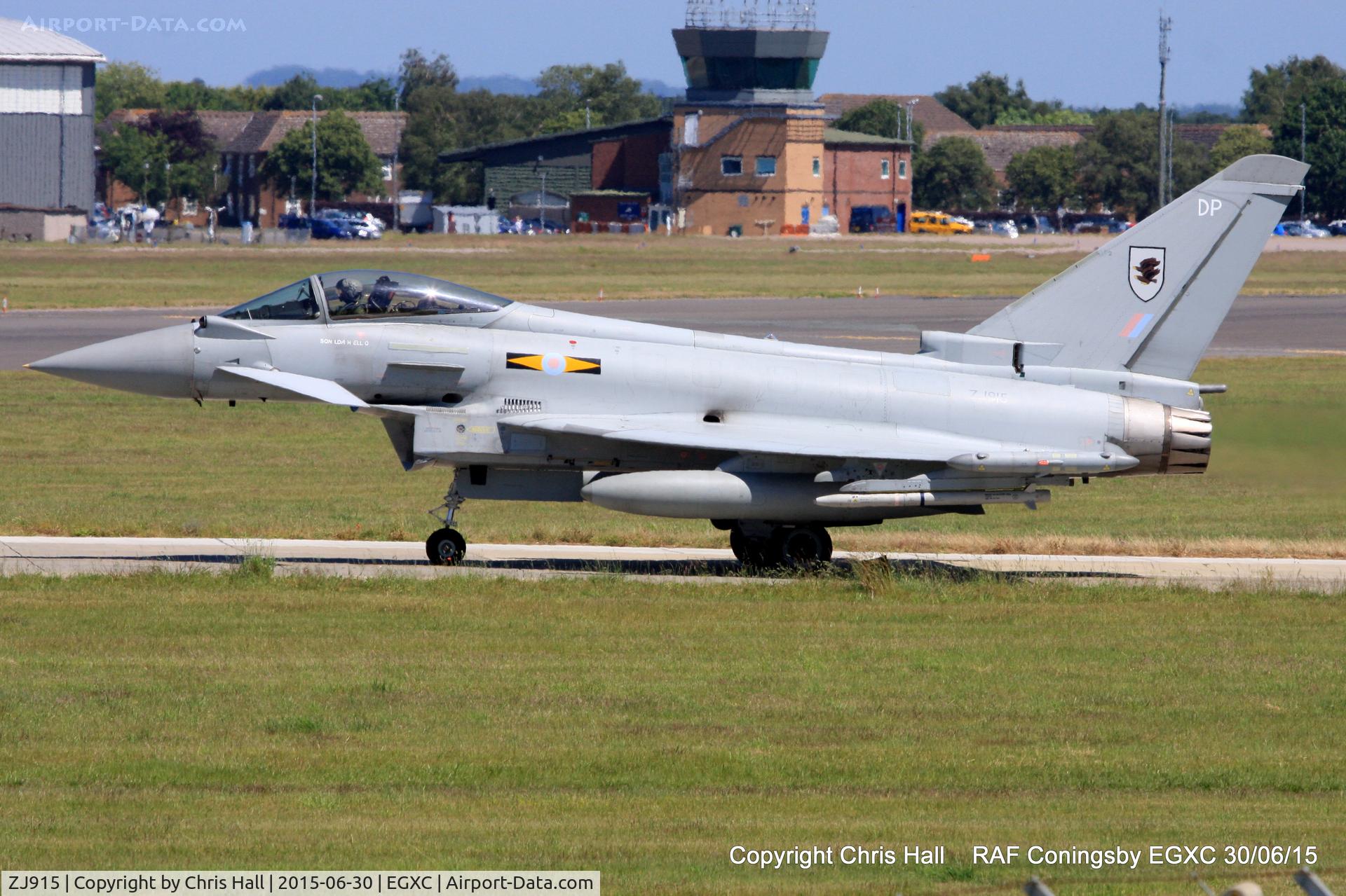 ZJ915, 2005 Eurofighter EF-2000 Typhoon FGR4 C/N 0053/BS006, RAF 11 Sqn
