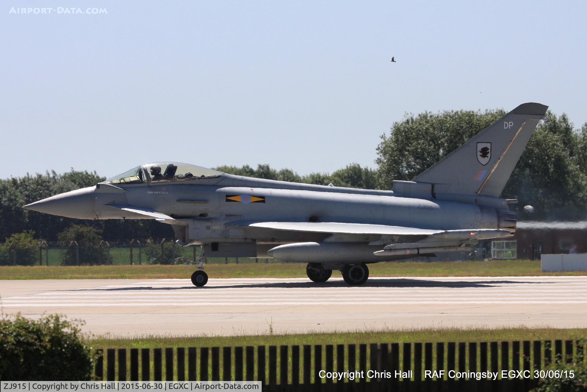 ZJ915, 2005 Eurofighter EF-2000 Typhoon FGR4 C/N 0053/BS006, RAF 11 Sqn