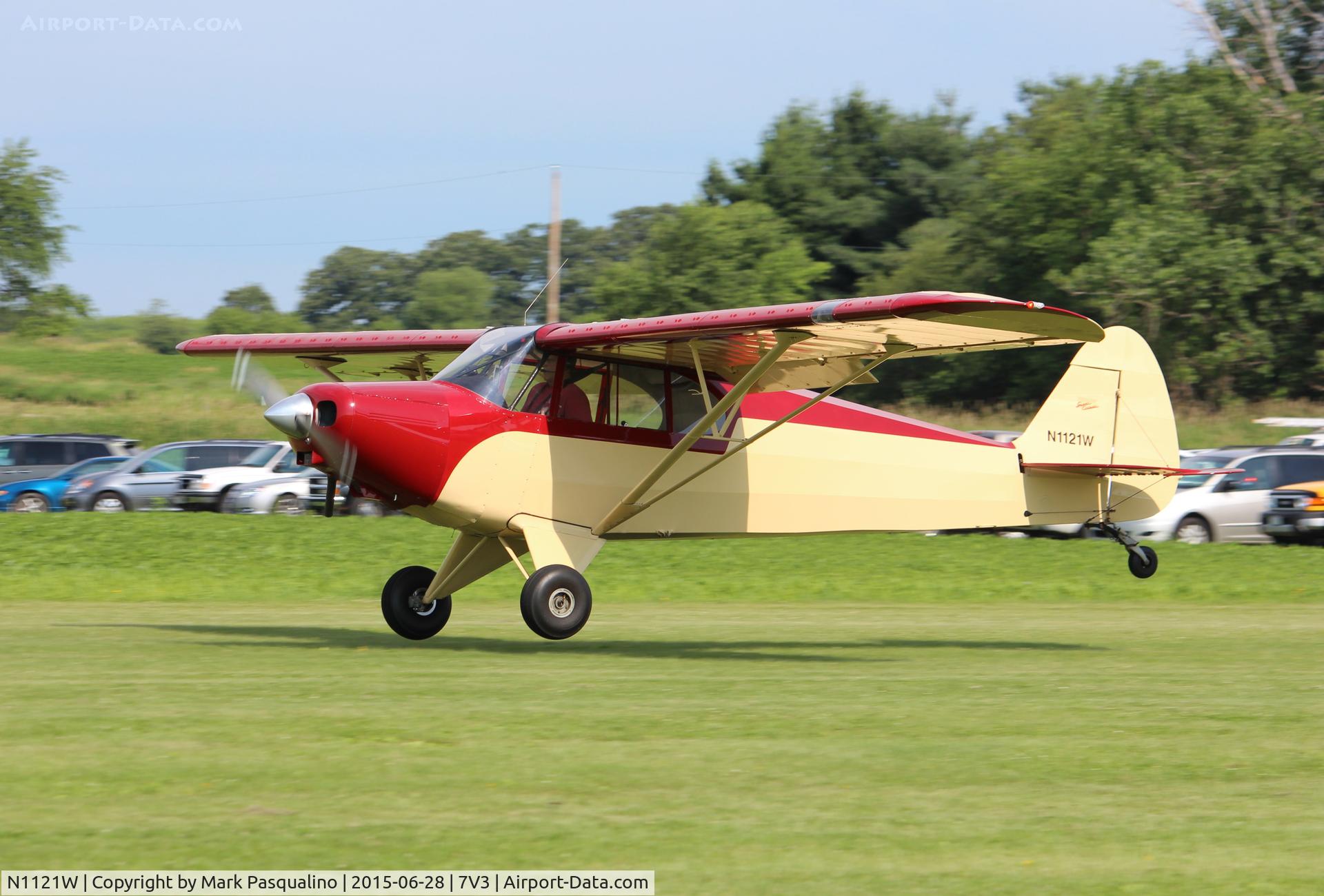 N1121W, 1947 Piper PA-12 Super Cruiser C/N 12-2429, Piper PA-12