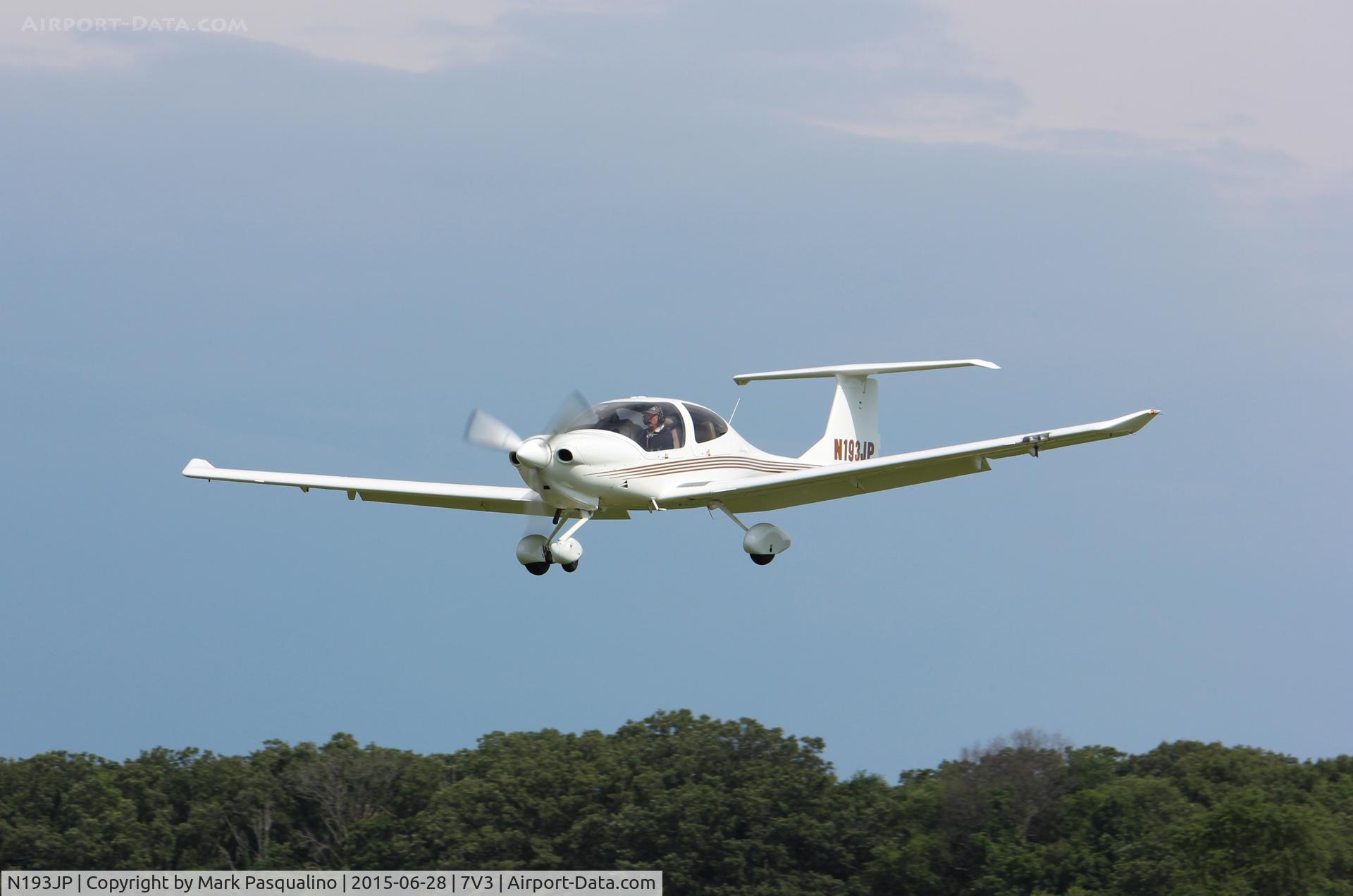 N193JP, 2003 Diamond DA-40 Diamond Star C/N 40.293, Diamond DA-40