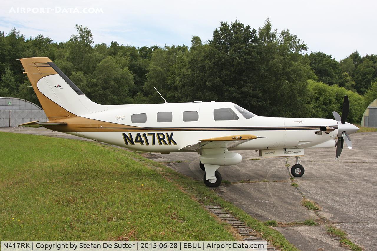 N417RK, 1999 Piper PA-46-350P Malibu Mirage C/N 4636249, Ursel Avia 2015.