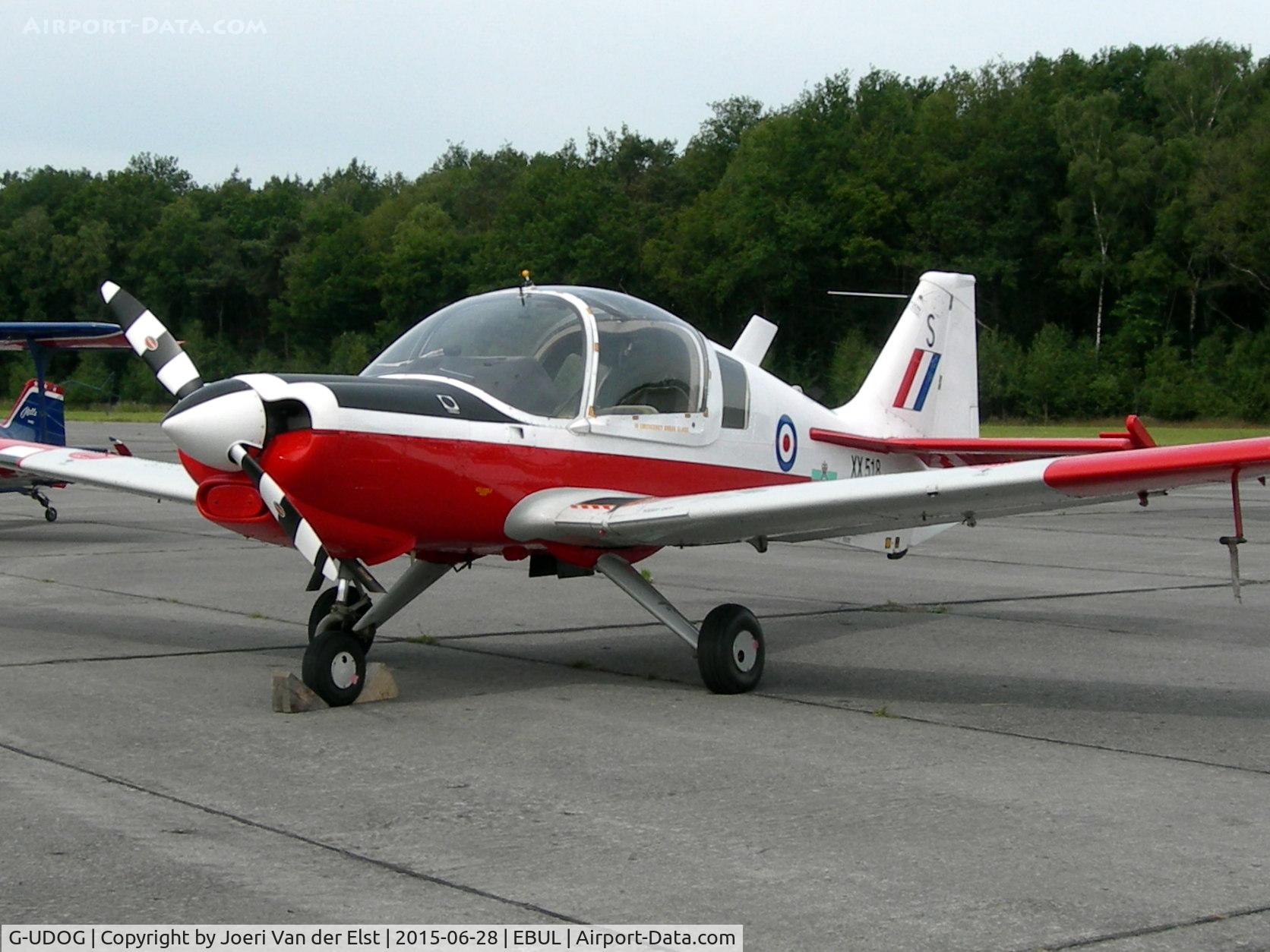 G-UDOG, 1973 Scottish Aviation Bulldog T.1 C/N BH120/204, Ursel Avia 2015