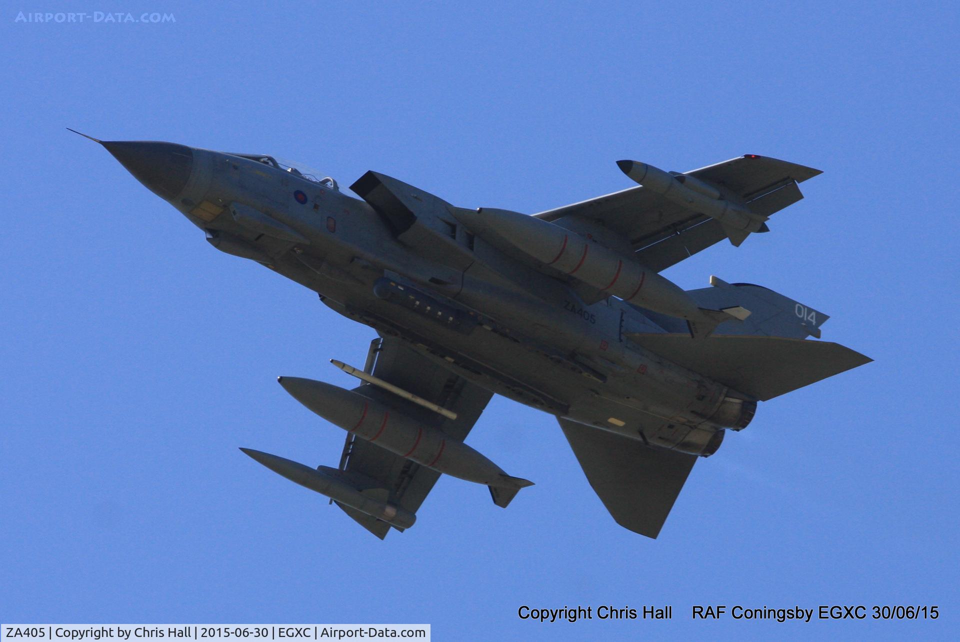 ZA405, 1983 Panavia Tornado GR.4A C/N 216/BS072/3104, RAF 31 Sqn