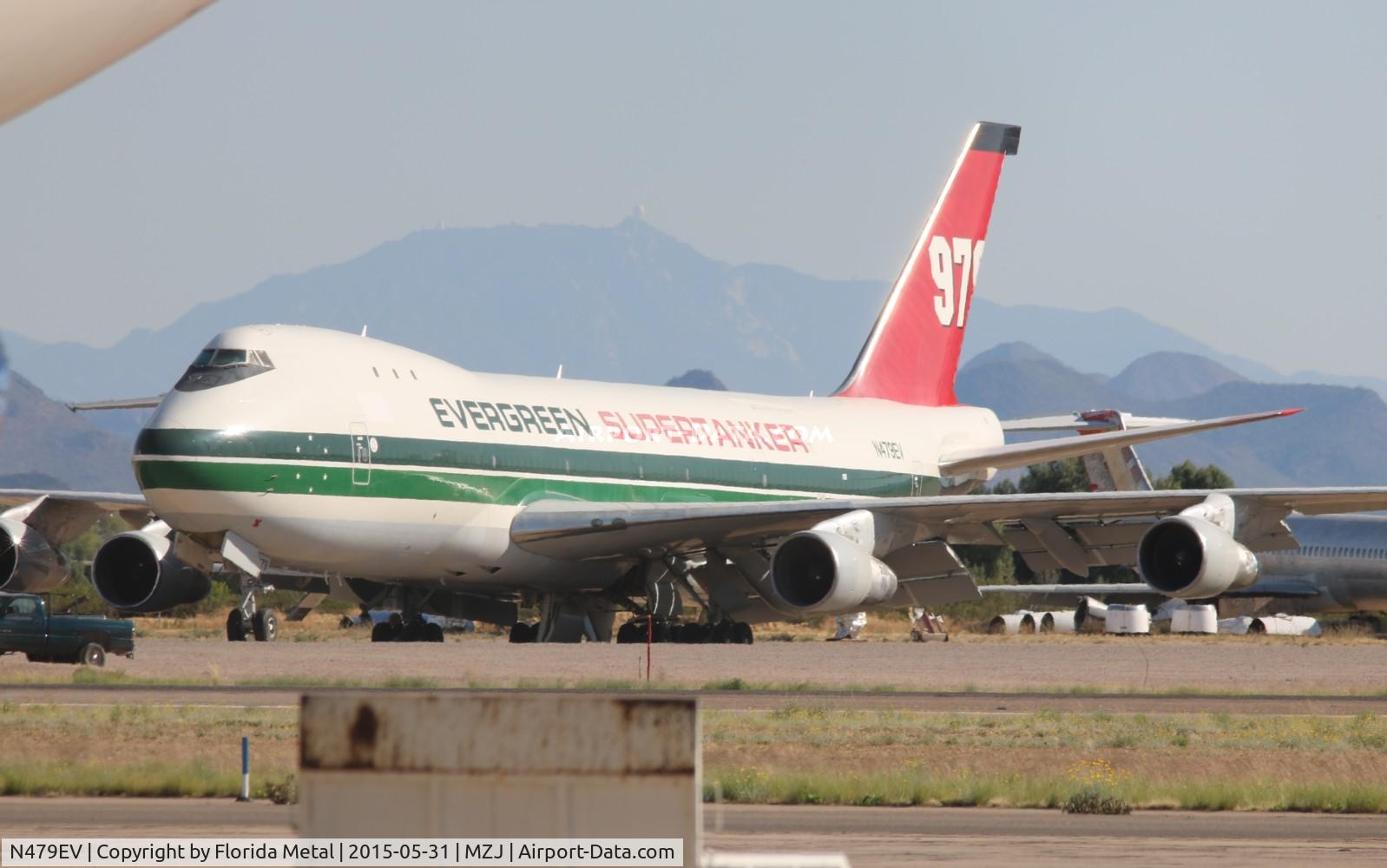 N479EV, 1970 Boeing 747-132 C/N 19898, Evergreen Super Tanker 747-100
