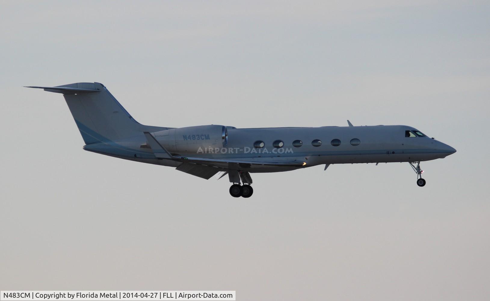 N483CM, Gulfstream Aerospace GIV-X (G450) C/N 4216, Gulfstream 450