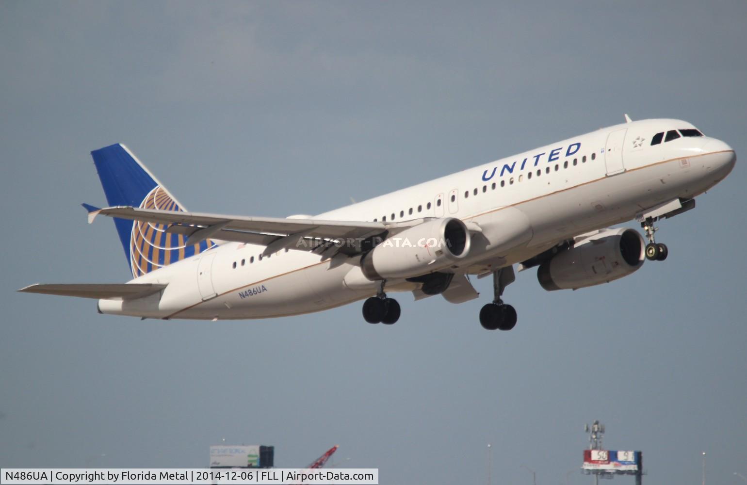 N486UA, 2001 Airbus A320-232 C/N 1620, United A320