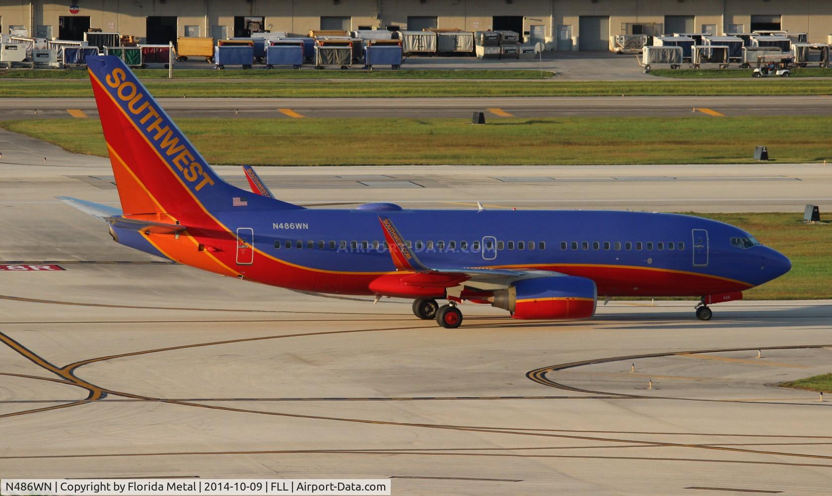 N486WN, 2004 Boeing 737-7H4 C/N 33852, Southwest