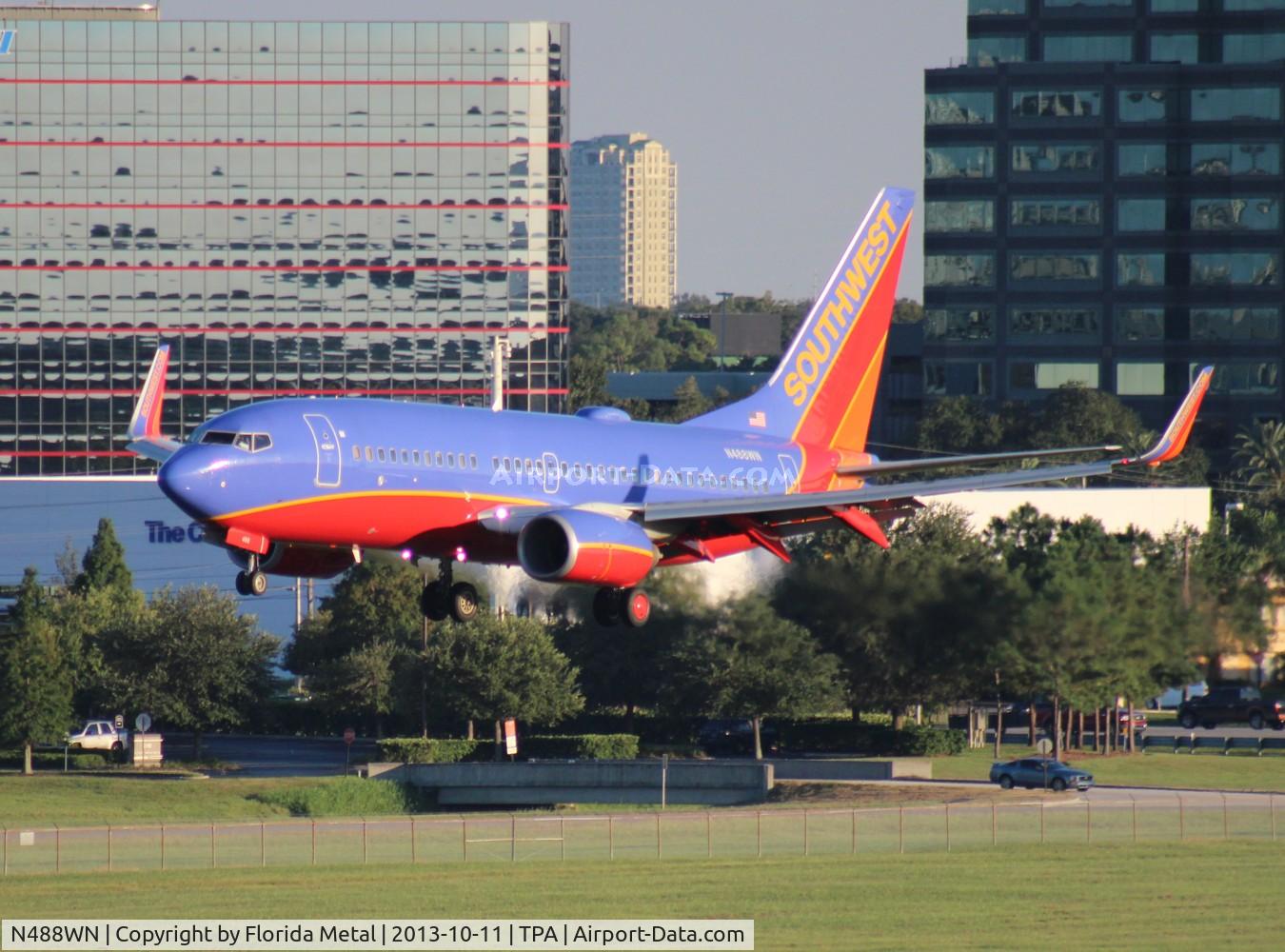 N488WN, 2004 Boeing 737-7H4 C/N 33853, Southwest