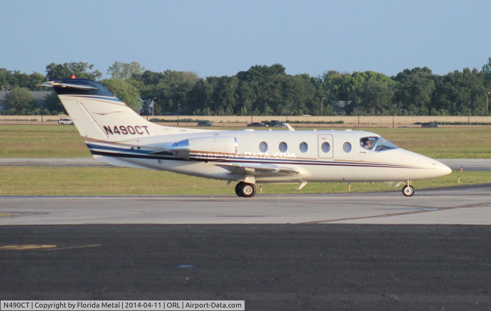 N490CT, 2007 Hawker Beechcraft 400A Beechjet C/N RK-546, Beech 400A