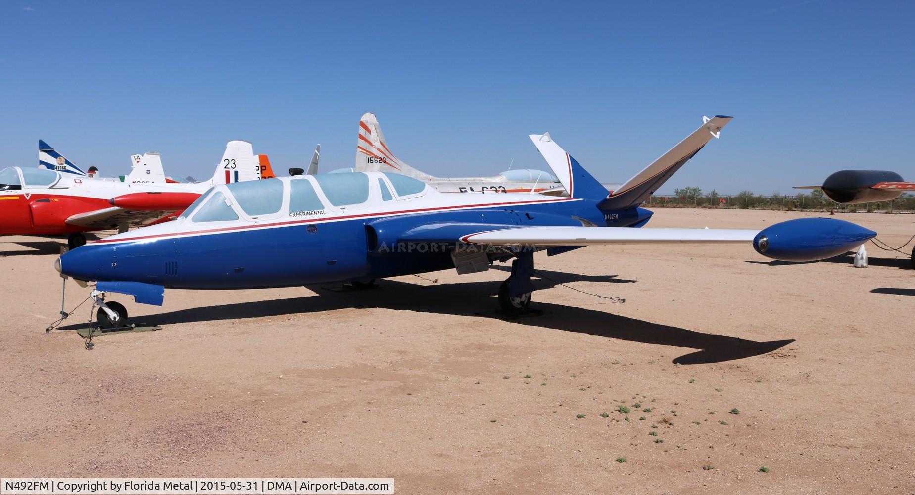 N492FM, 1966 Fouga CM-170 Magister C/N 492, CM-170