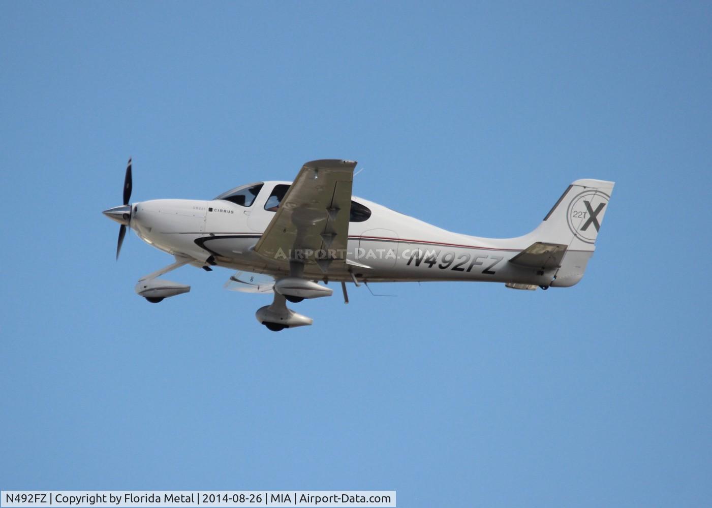 N492FZ, Cirrus SR22T C/N 0127, Cirrus SR22T