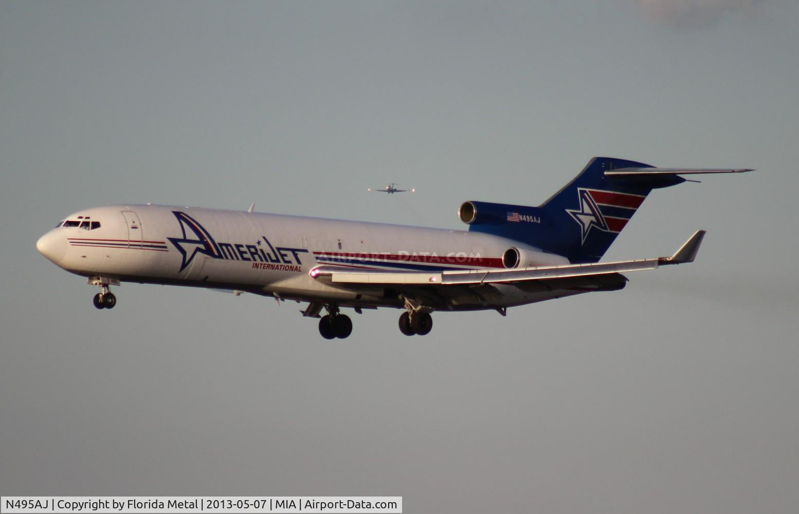 N495AJ, 1975 Boeing 727-233F C/N 20937, Amerijet