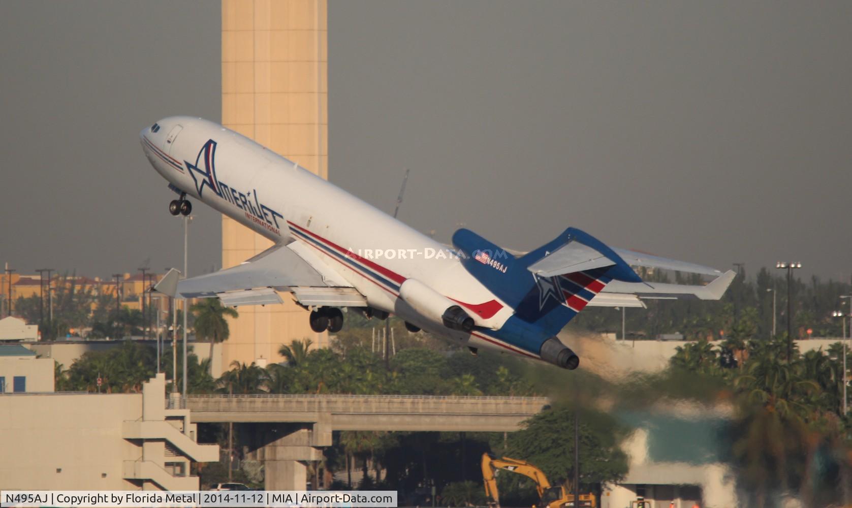 N495AJ, 1975 Boeing 727-233F C/N 20937, Amerijet