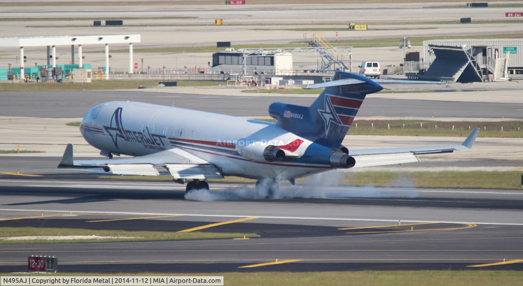 N495AJ, 1975 Boeing 727-233F C/N 20937, Amerijet