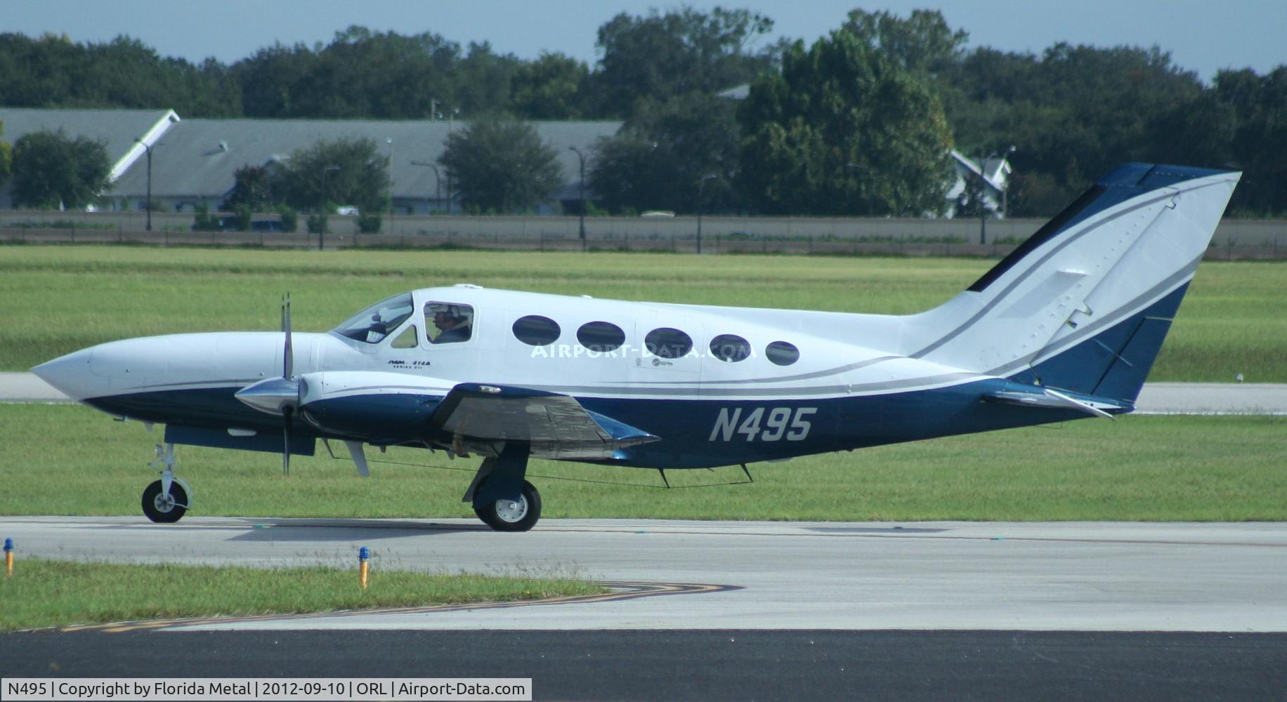 N495, 1980 Cessna 414A Chancellor C/N 414A0487, Cessna 414A
