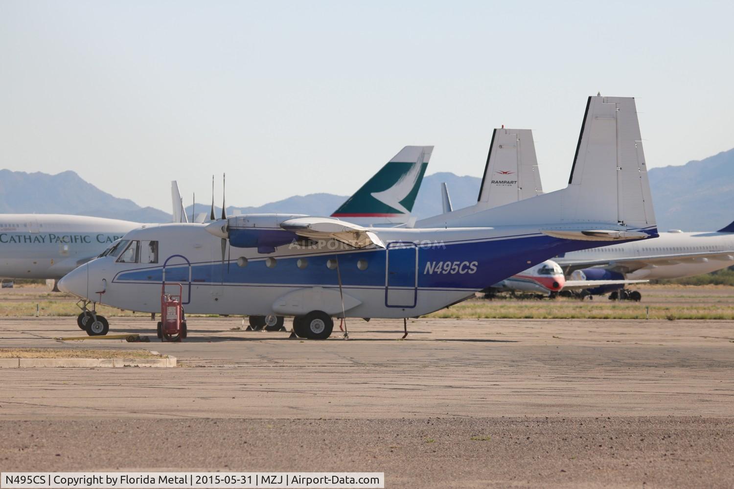 N495CS, 1981 CASA C-212-200 Aviocar C/N 195, Casa 212