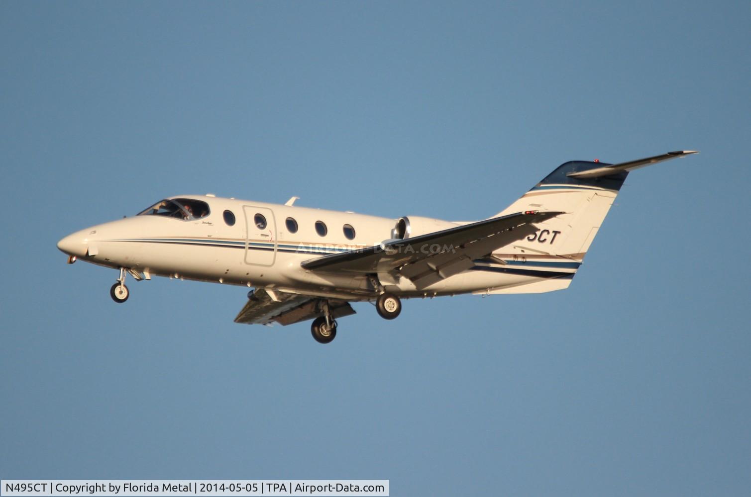 N495CT, Hawker Beechcraft 400A Beechjet C/N RK-547, Hawker 400A
