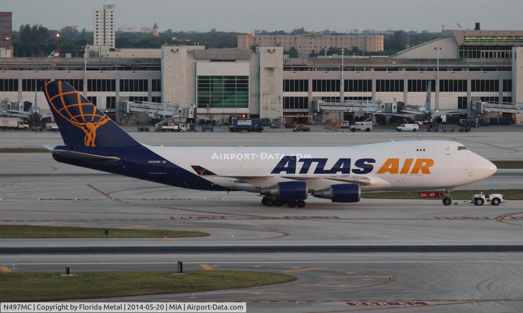 N497MC, 1999 Boeing 747-47UF C/N 29258, Atlas Air