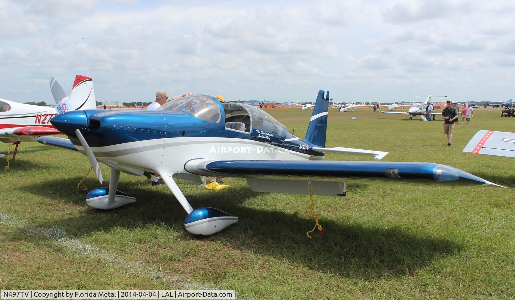 N497TV, 2012 Vans RV-7 C/N 73555, Vans RV-7