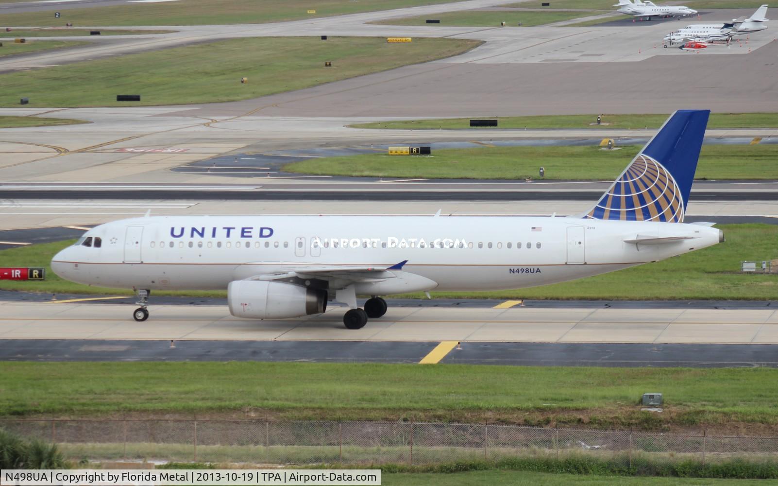 N498UA, 2002 Airbus A320-232 C/N 1865, United