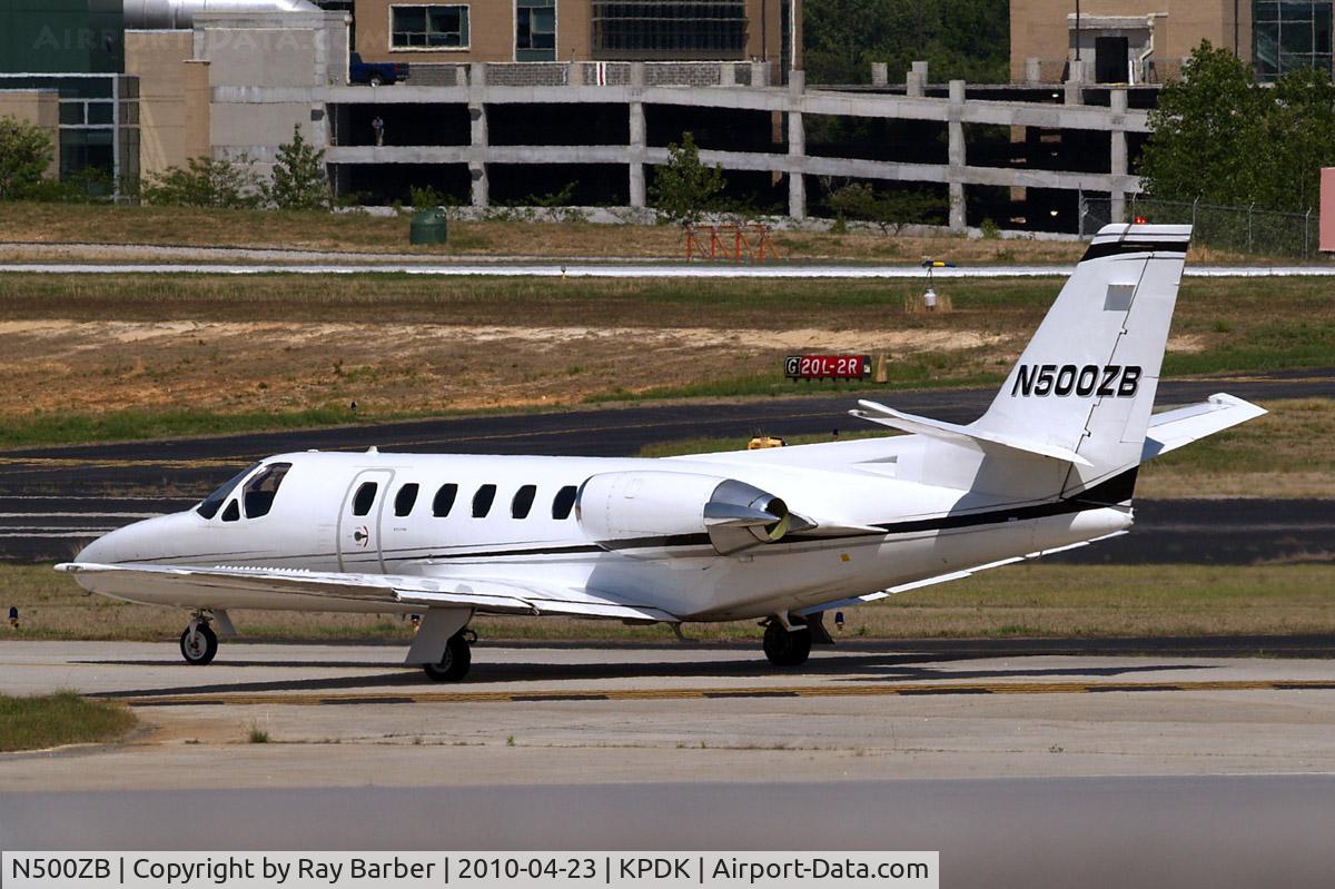 N500ZB, 1985 Cessna S550 Citation IIS C/N S550-0023, Cessna Citation S/II [S550-0023] Atlanta-Dekalb Peachtree~N 23/04/2010