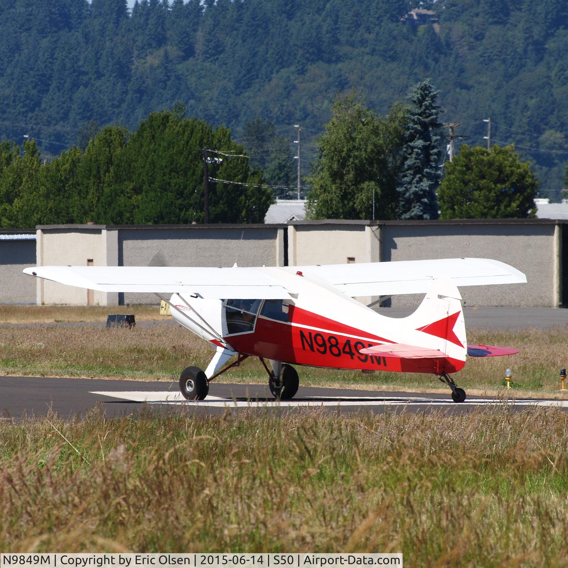 N9849M, 1966 Maule M-4-210C Rocket C/N 1032C, N9849M at the Auburn Airport