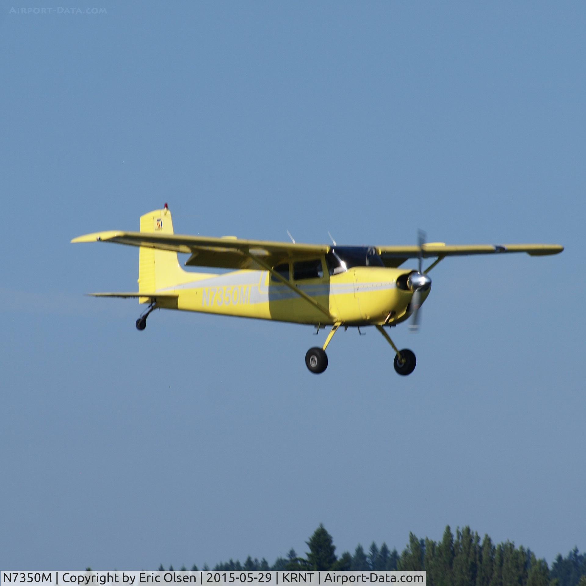 N7350M, 1958 Cessna 175 Skylark C/N 55650, N7350M coming into RNT