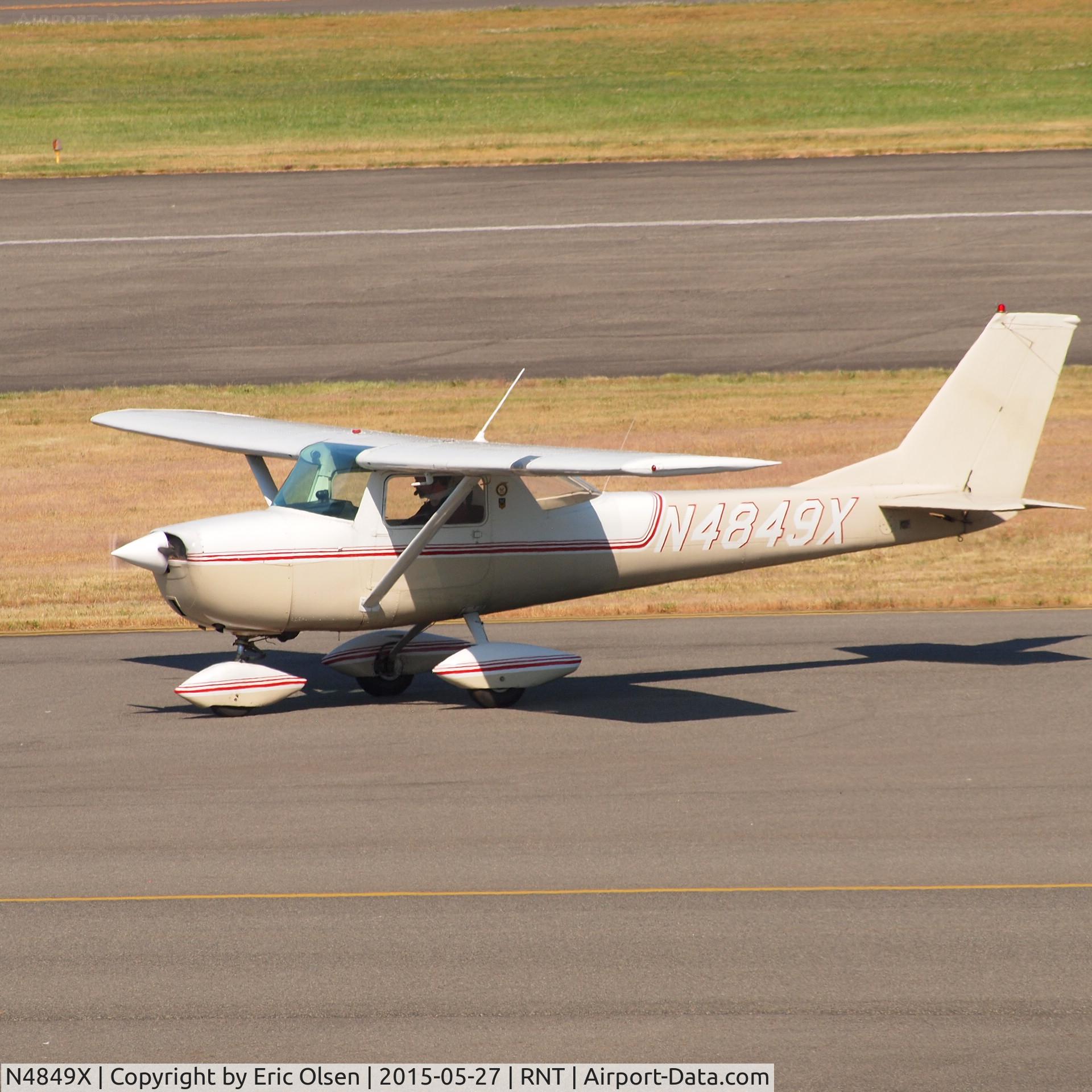 N4849X, 1966 Cessna 150G C/N 15064899, N4849X at  the Renton Airport