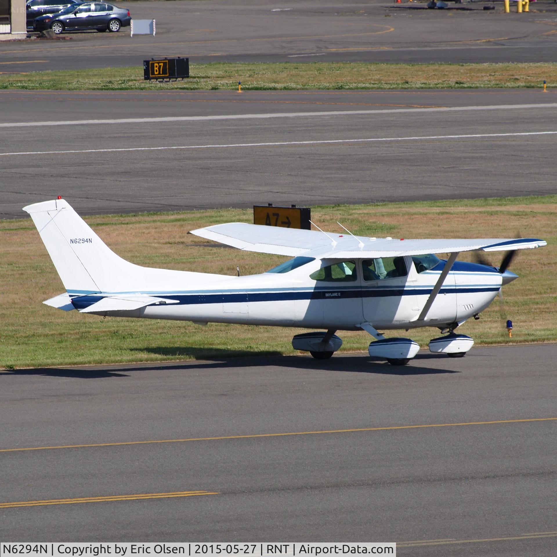 N6294N, 1981 Cessna 182R Skylane C/N 18267821, 1981 Cessna at the Renton Airport.