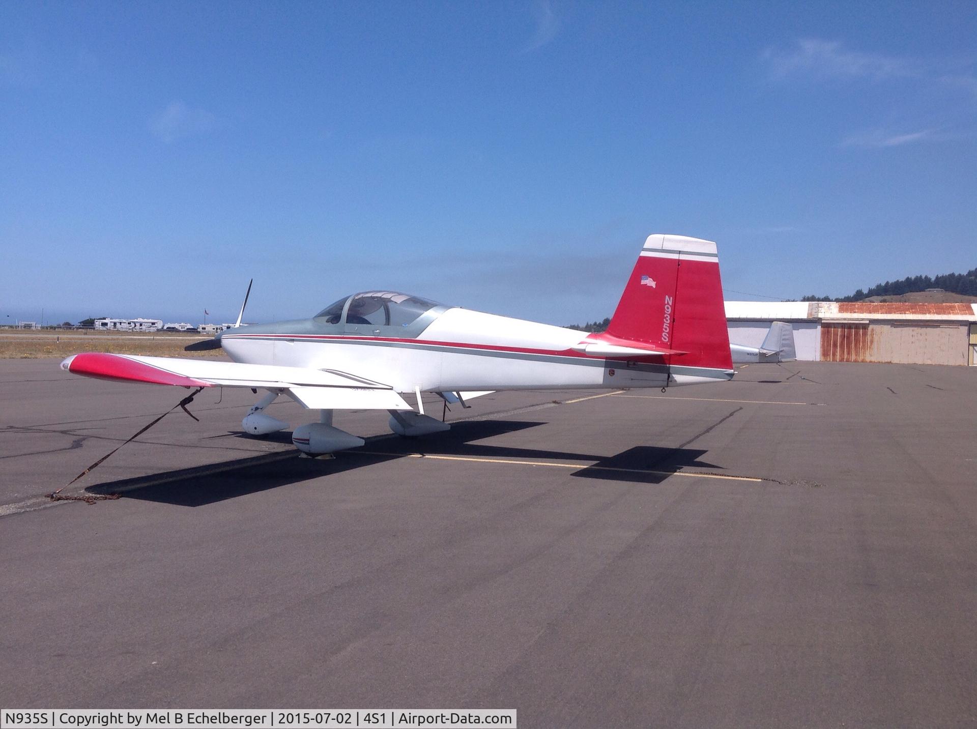 N935S, 2005 Vans RV-9A C/N 90226, Another nice day on the southern Oregon coast