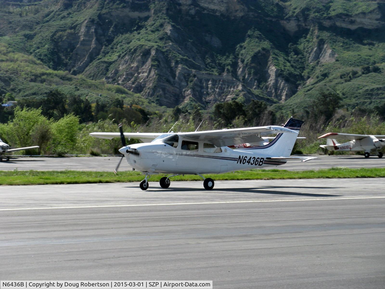 N6436B, 1978 Cessna T210M Turbo Centurion C/N 21062763, 1978 Cessna T210M TURBO CENTURION, Continental TSIO-520R 310 Hp, landing roll Rwy 04