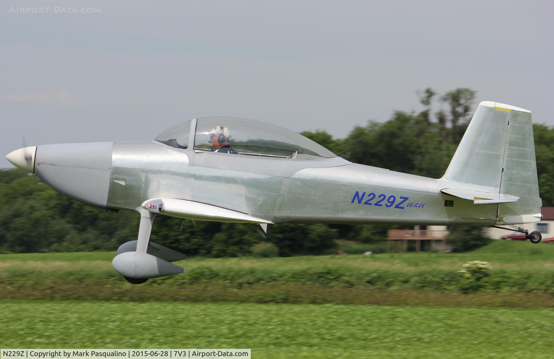 N229Z, 2014 Vans RV-8 C/N 82898, Vans RV-8