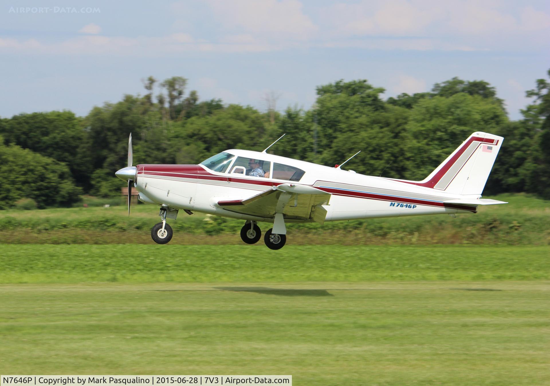 N7646P, 1961 Piper PA-24-180 Comanche C/N 24-2860, Piper PA-24
