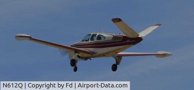 N612Q, 1957 Beech J35 Bonanza C/N D-5375, N612Q