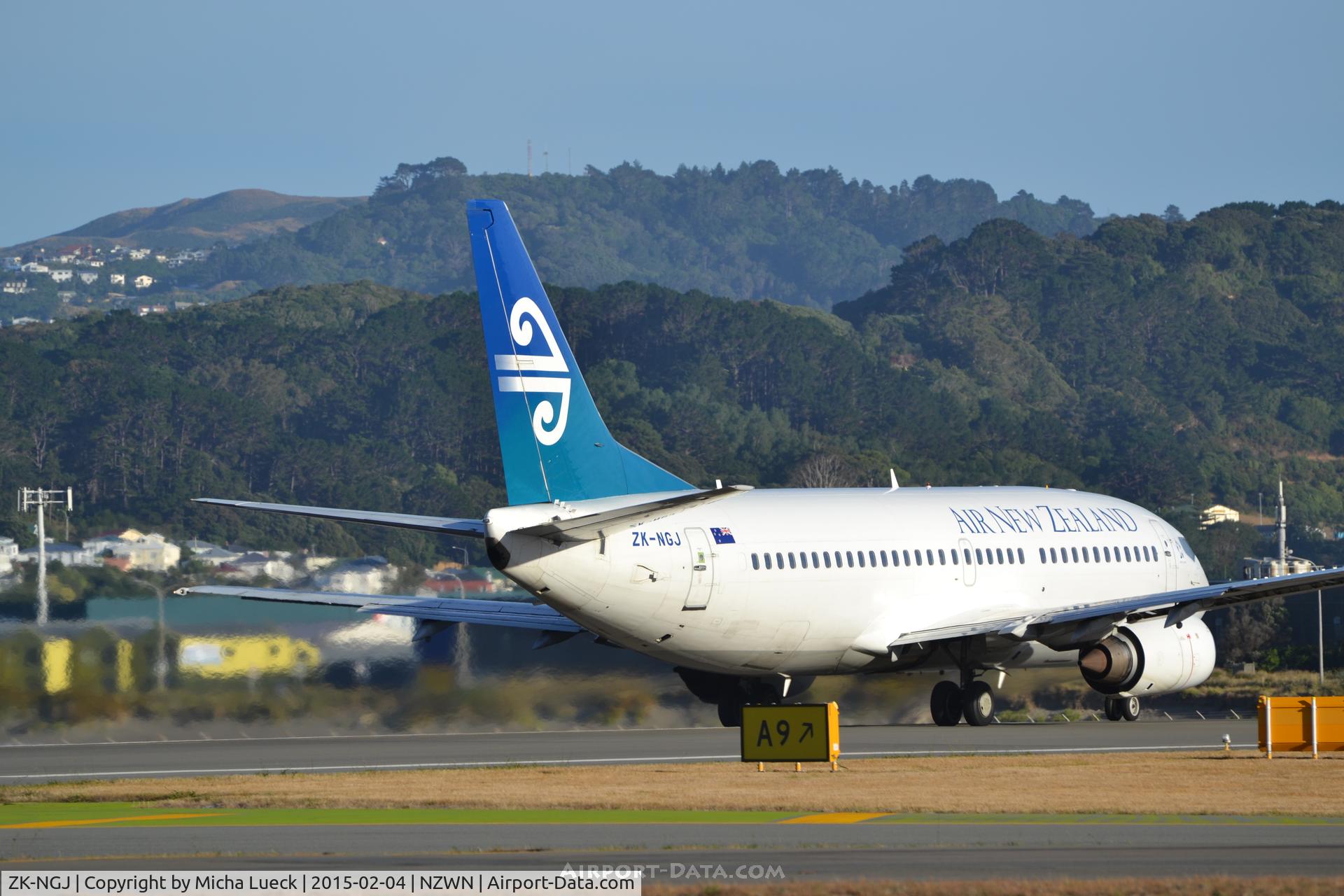 ZK-NGJ, 1999 Boeing 737-319 C/N 25609, Soon the B733s are history in NZ's fleet