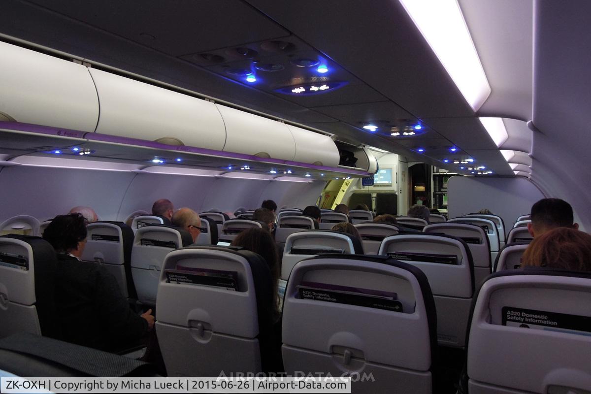 ZK-OXH, 2015 Airbus A320-232 C/N 6471, AKL-WLG