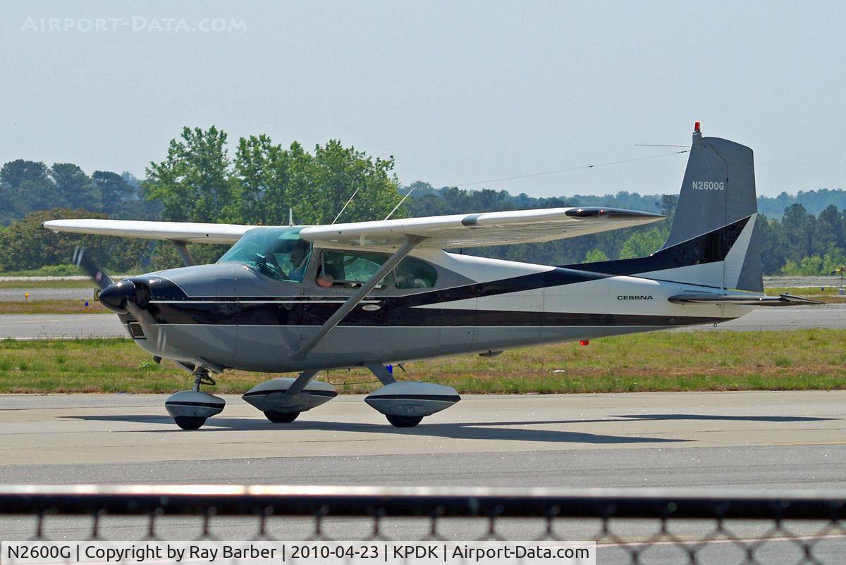 N2600G, 1959 Cessna 182B Skylane C/N 51900, Cessna 182B Skylane [51900] Atlanta-Dekalb Peachtree~N 23/04/2010