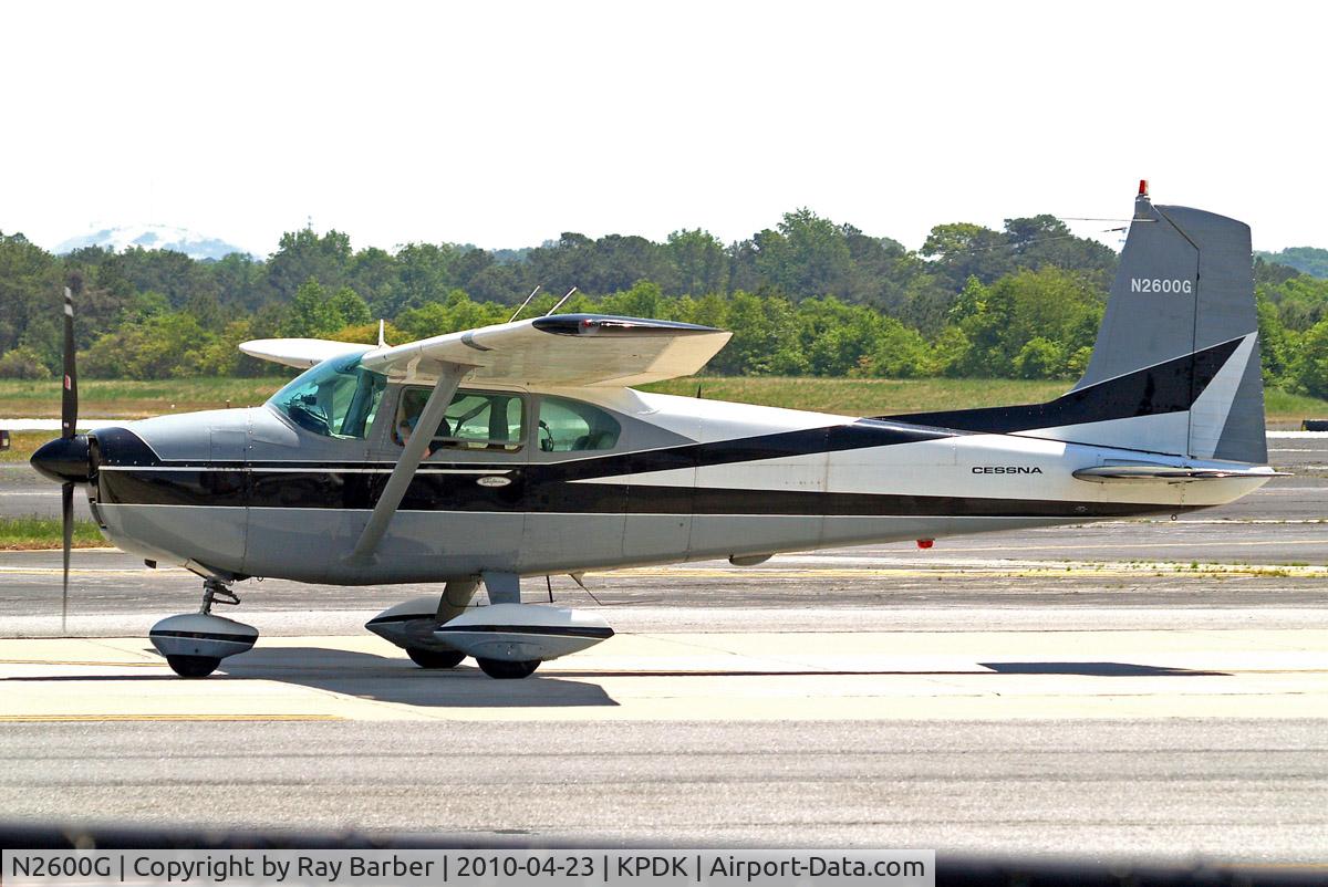 N2600G, 1959 Cessna 182B Skylane C/N 51900, Cessna 182B Skylane [51900] Atlanta-Dekalb Peachtree~N 23/04/2010