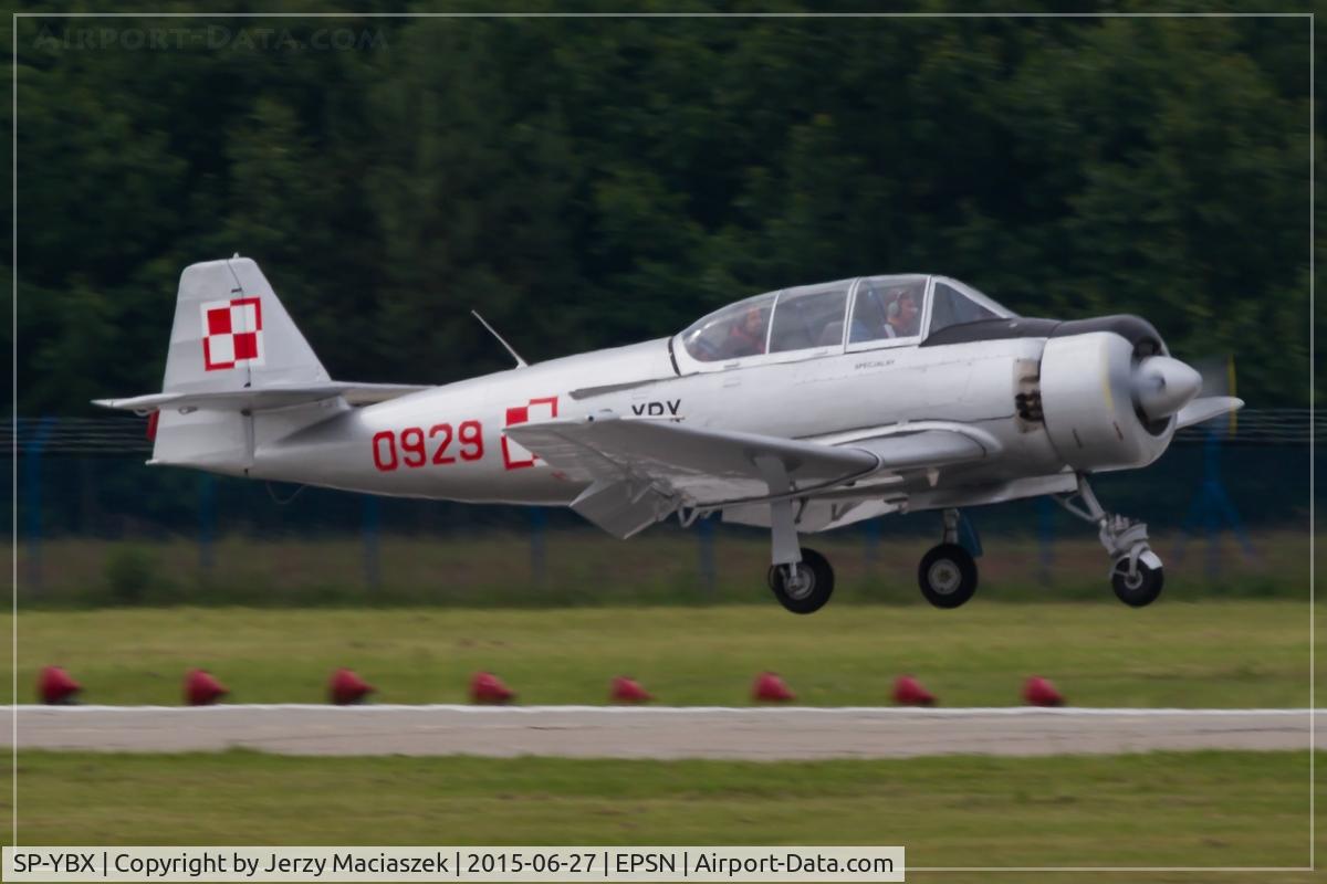 SP-YBX, PZL-Mielec TS-8 Bies C/N 1E0929, PZL-Mielec TS-8 Bies
