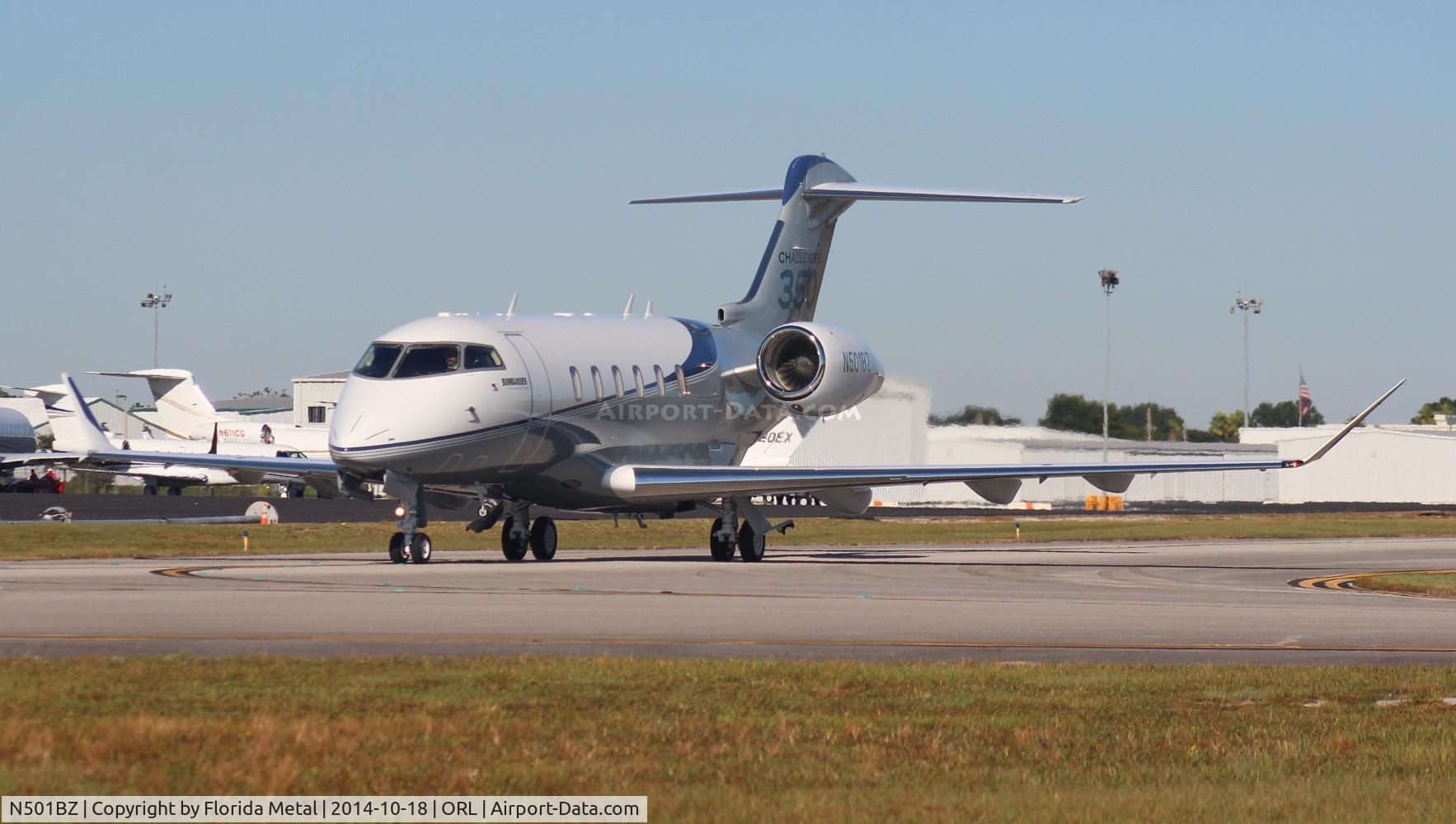 N501BZ, 2014 Bombardier Challenger 350 (BD-100-1A10) C/N 20501, Challenger 350