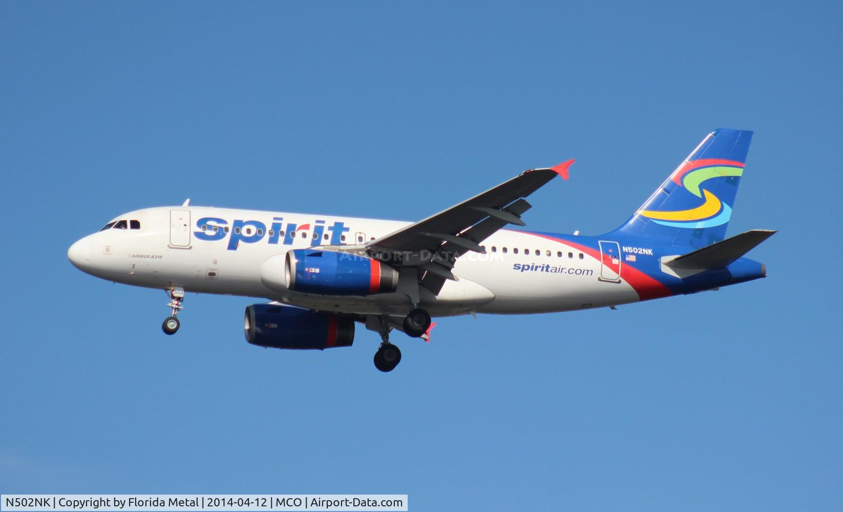 N502NK, 2005 Airbus A319-132 C/N 2433, Spirit