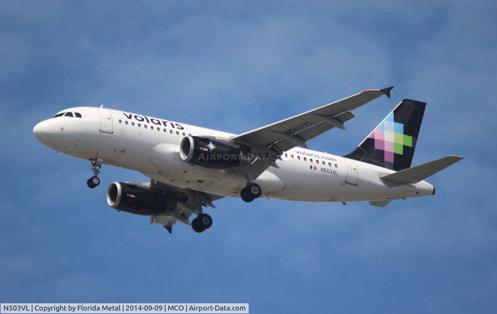 N503VL, 2008 Airbus A319-132 C/N 3491, Volaris