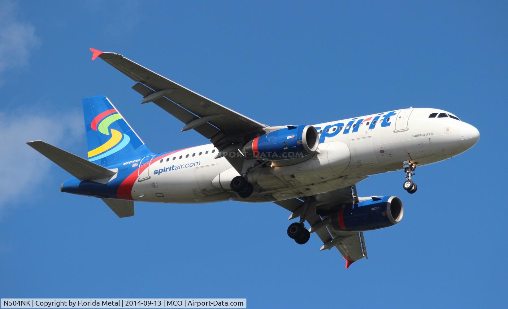 N504NK, 2005 Airbus A319-132 C/N 2473, Spirit