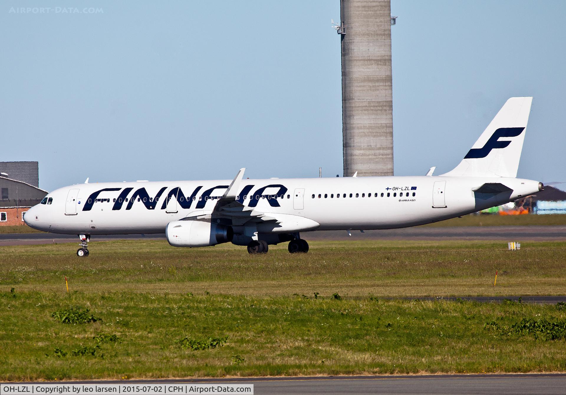 OH-LZL, 2014 Airbus A321-231 C/N 6083, Copenhagen 2.7.15