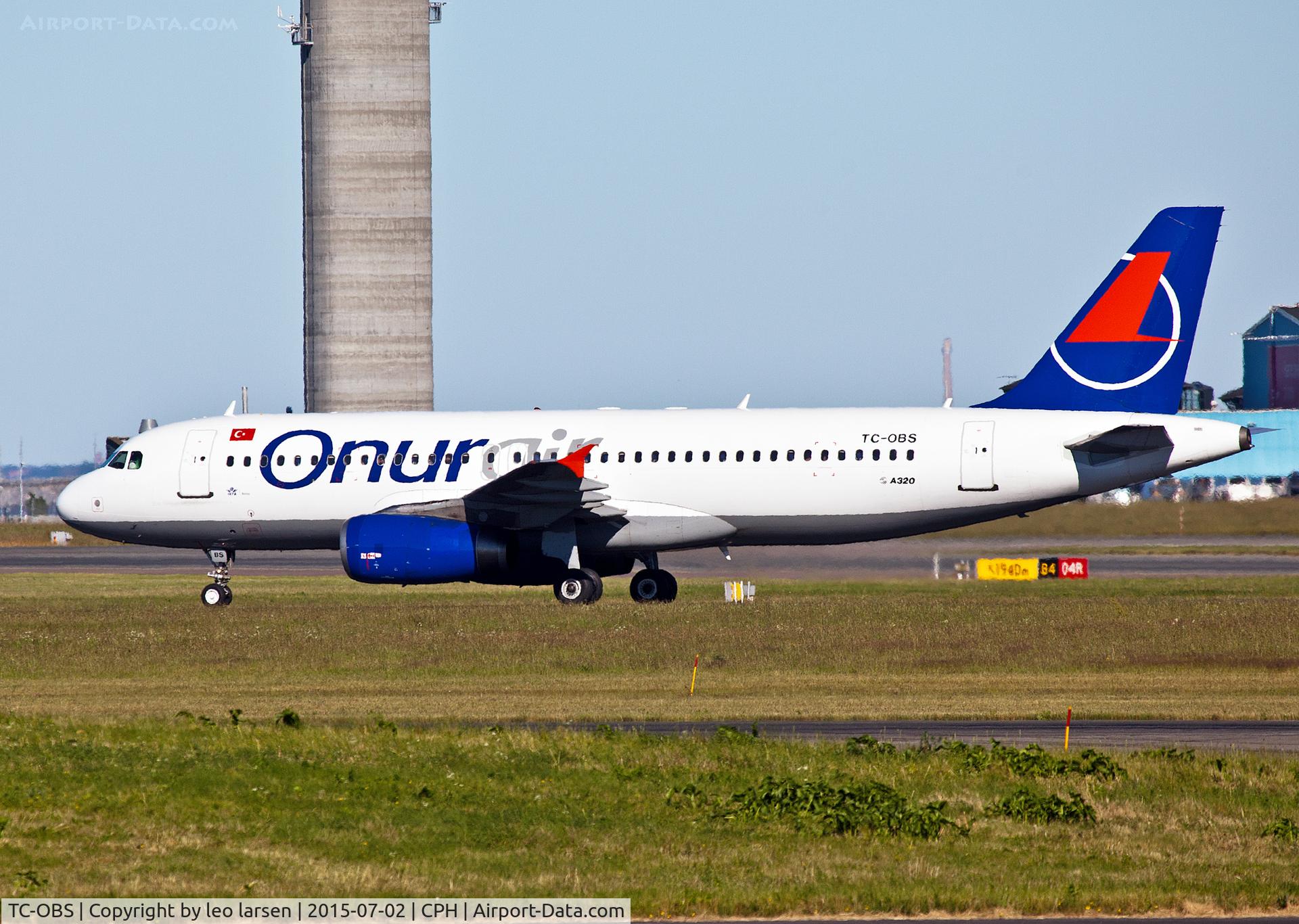 TC-OBS, 1997 Airbus A320-232 C/N 543, Copenhagen 2.7.15