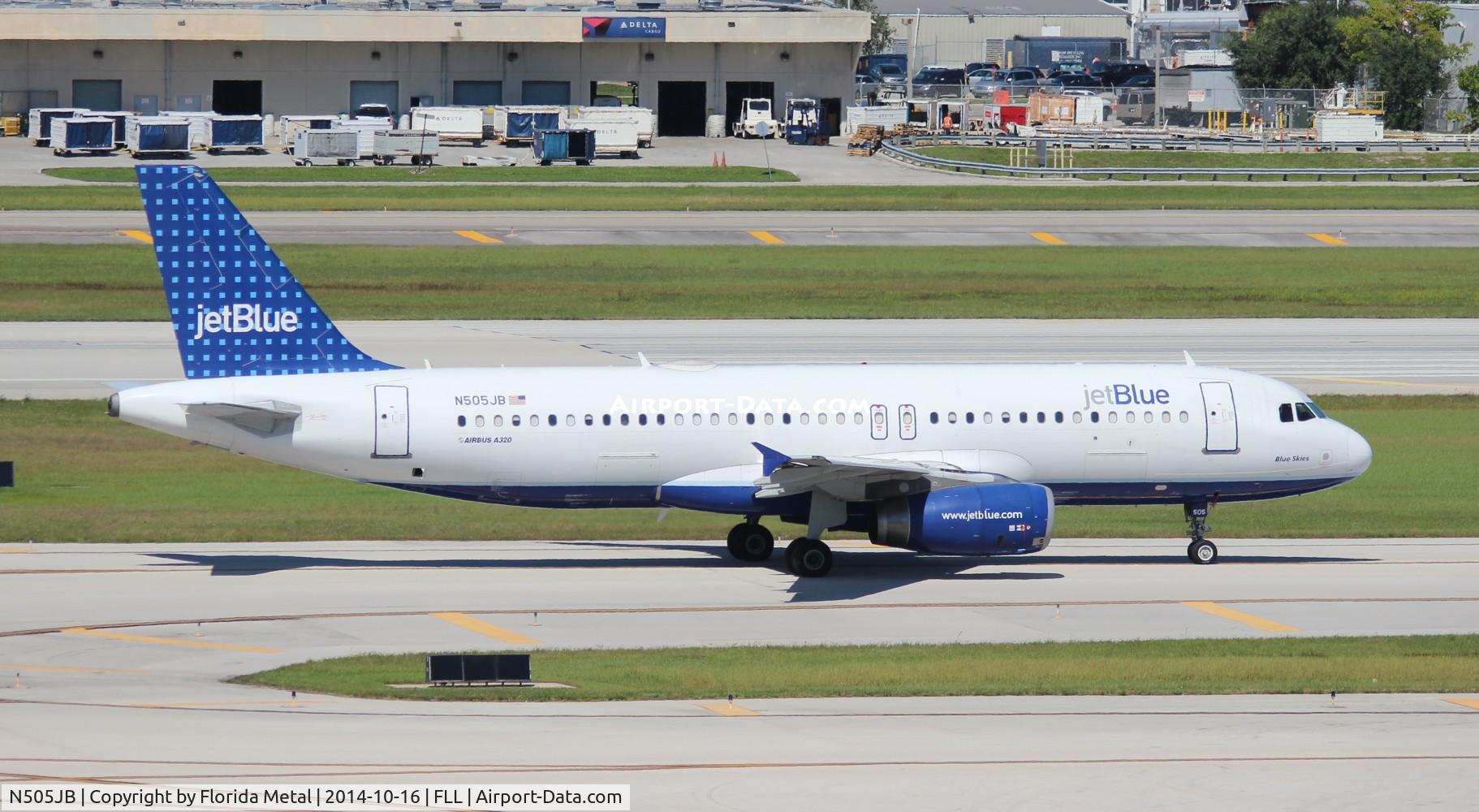 N505JB, 2000 Airbus A320-232 C/N 1173, Jet Blue
