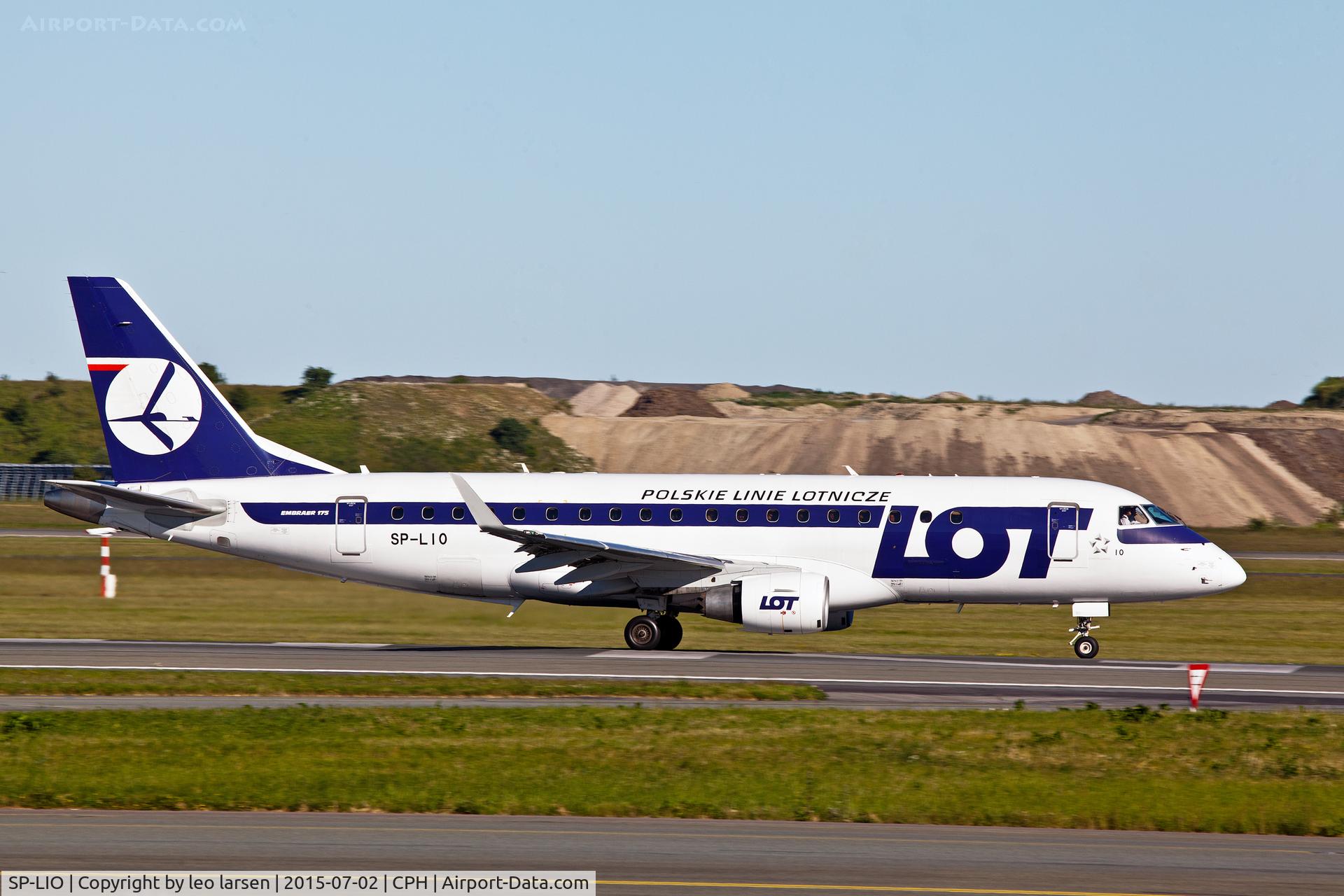 SP-LIO, 2010 Embraer 175LR (ERJ-170-200LR) C/N 17000321, Copenhagen 2.7.15