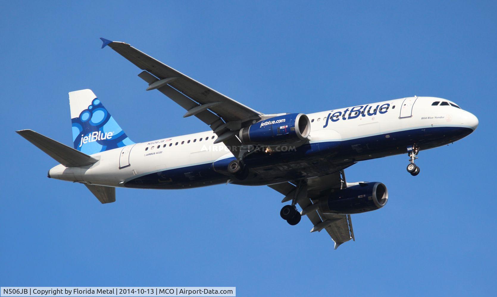 N506JB, 2000 Airbus A320-232 C/N 1235, Jet Blue