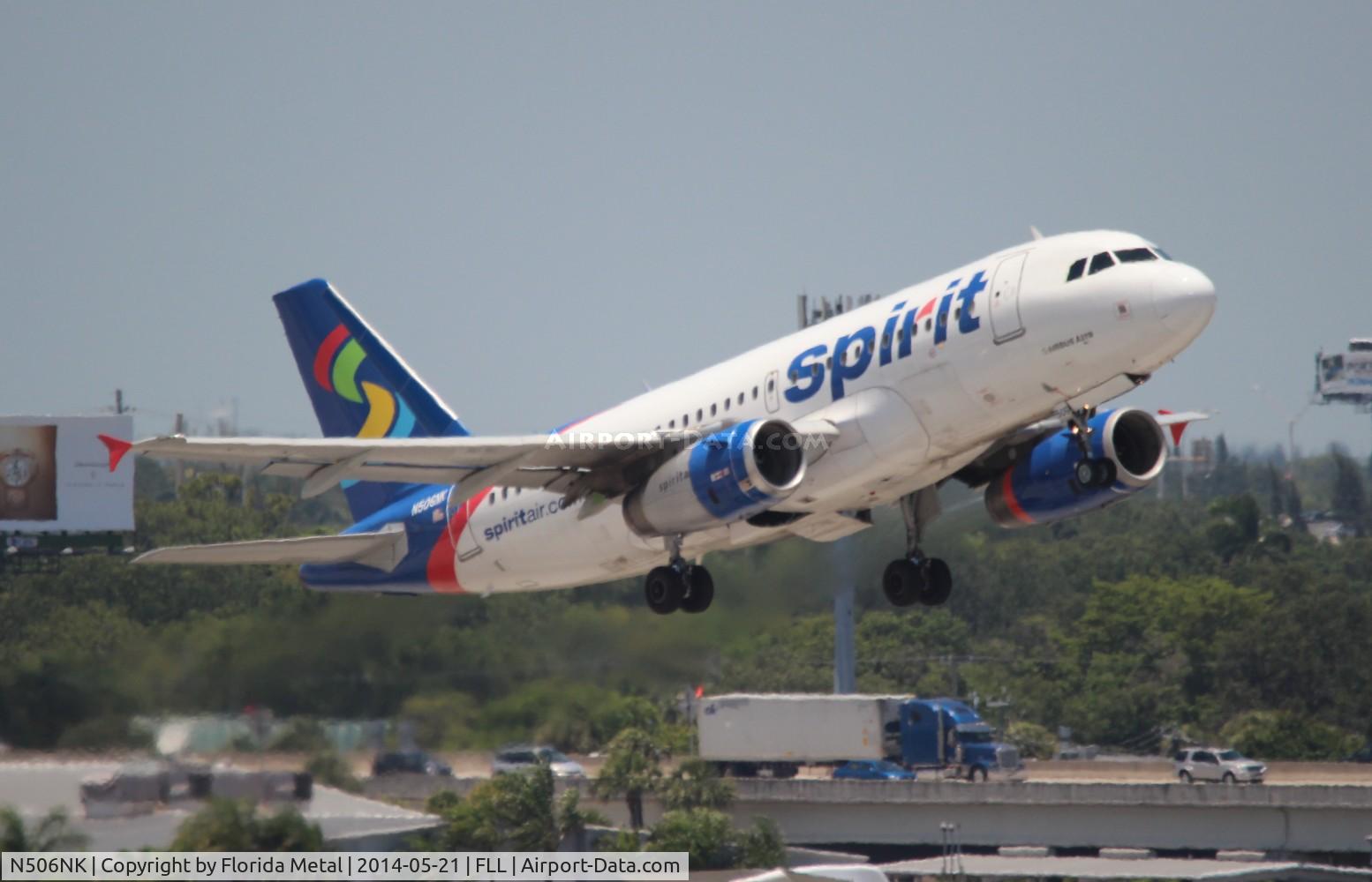 N506NK, 2005 Airbus A319-132 C/N 2490, Spirit