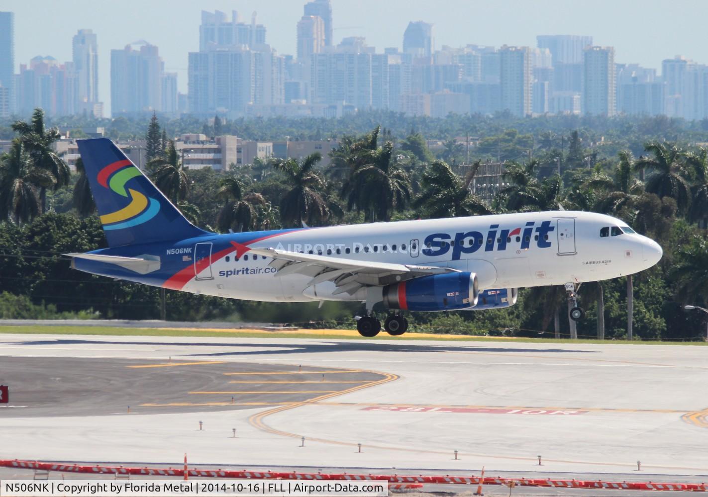 N506NK, 2005 Airbus A319-132 C/N 2490, Spirit